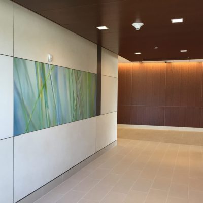 Pomona Valley Hospital Elevator Lobby - Architectural Hardware